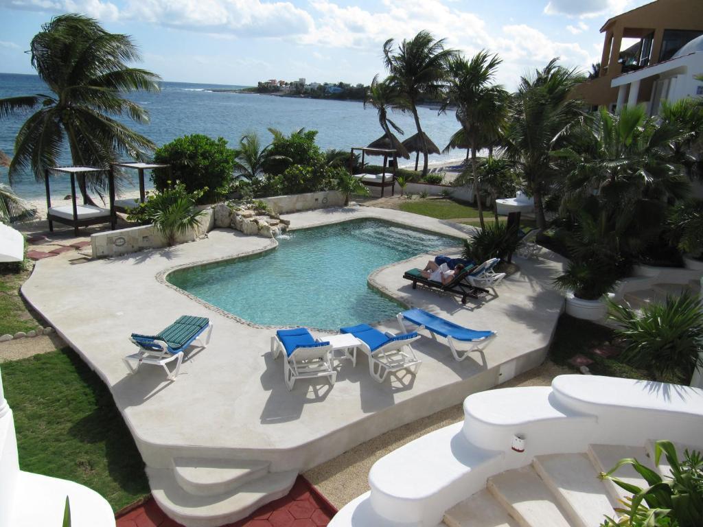 Villas Flamingo Akumal Rum bild
