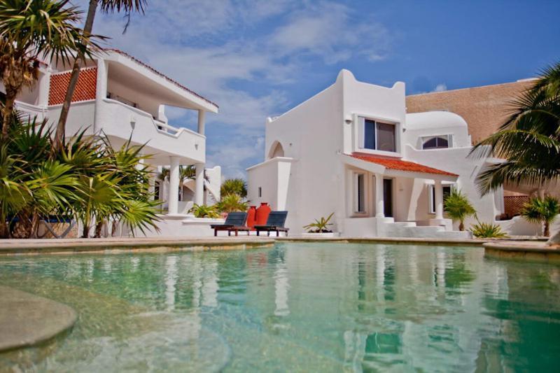 Villas Flamingo Akumal Exteriör bild