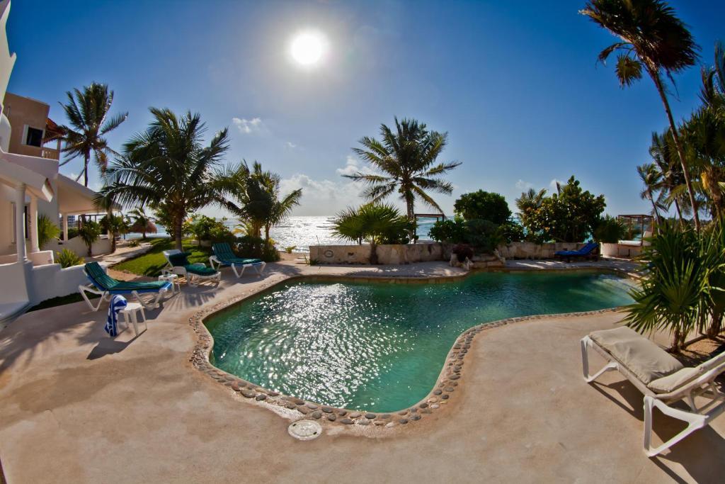 Villas Flamingo Akumal Exteriör bild
