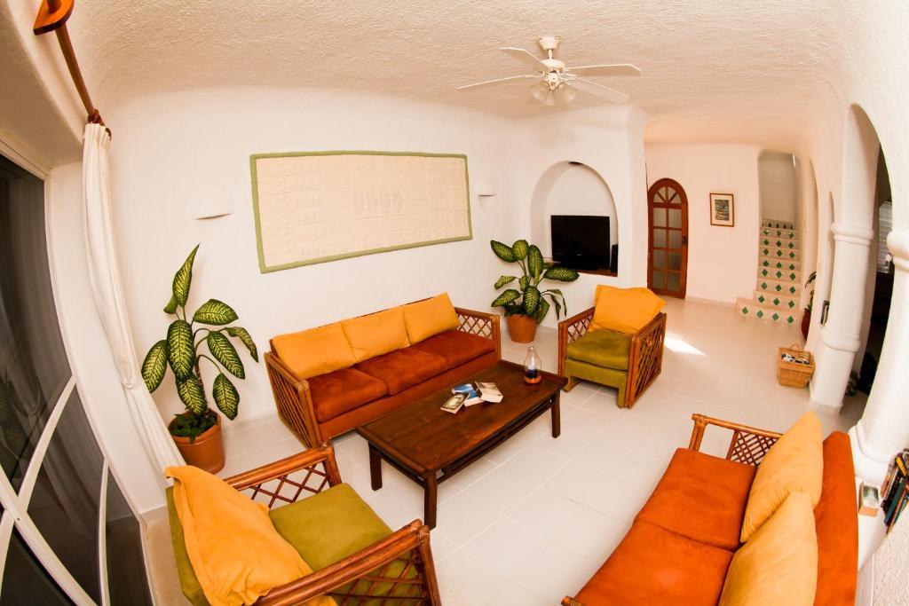 Villas Flamingo Akumal Rum bild